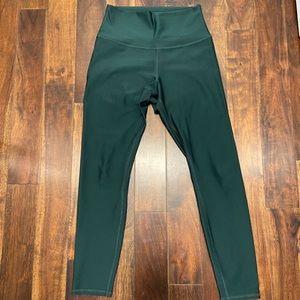 Dark green alo leggings Medium